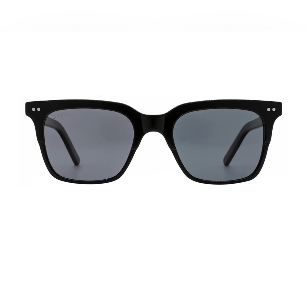 DIFF Billie Polarized Black Sunglasses
